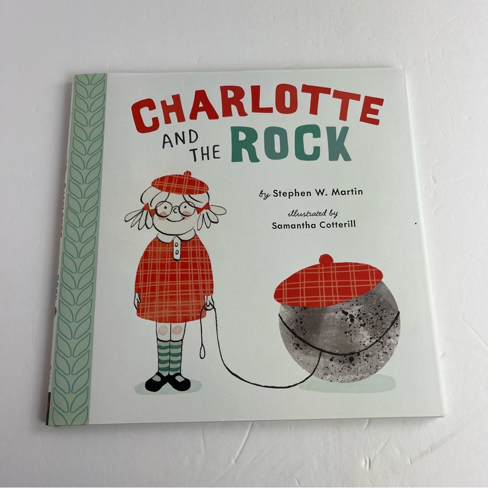 NWT Charlotte and the Rock by Stephen W. Martin Children's Book Hardcover